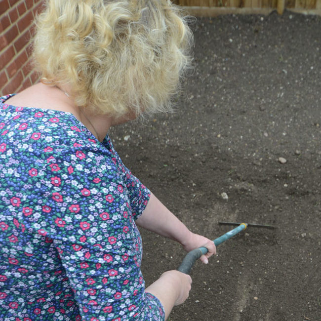 preparing soil for grass seed